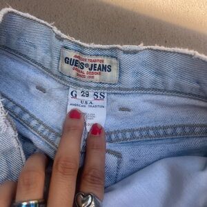 GUESS Women's Light Blue Jeans